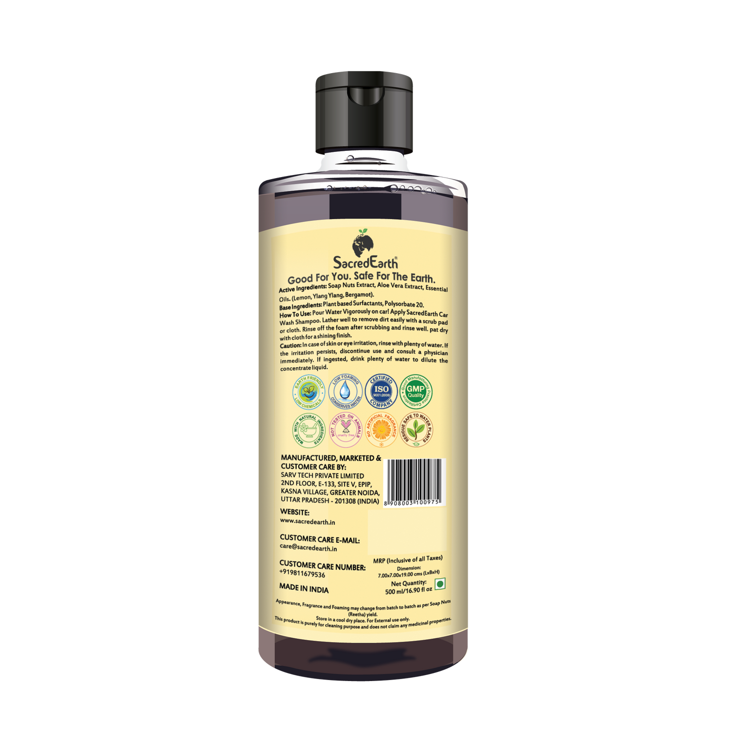 Natural Car Wash Shampoo